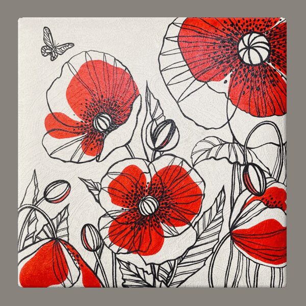 Керамогранитный обогреватель KEN-500К "Макове поле"