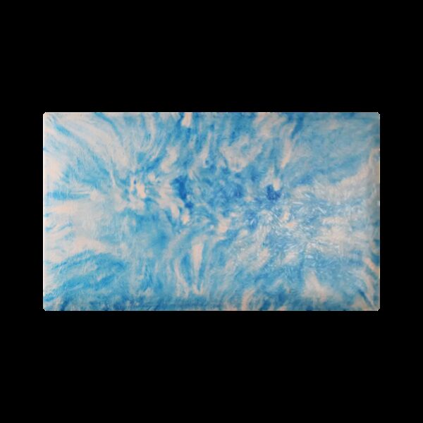 Керамогранитный обогреватель KEN-500 "Изморозь жаккард" аквамариновый