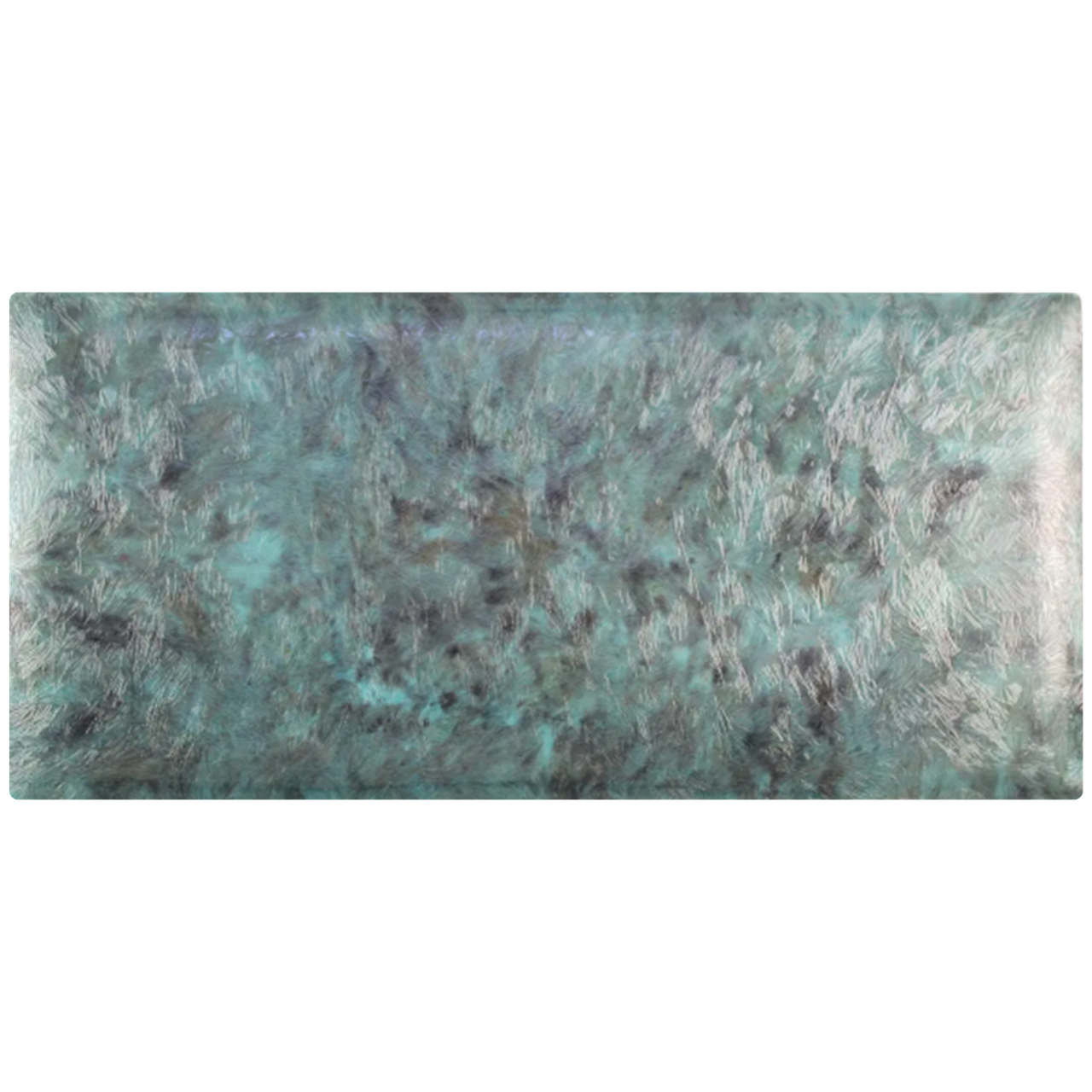 Керамогранитный обогреватель KEN-600 "Изморозь жаккард" малахитовый 1 Керамогранитный обогреватель KEN-600 "Изморозь жаккард" малахитовый