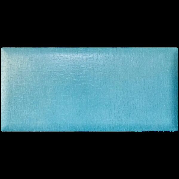 Керамогранитный обогреватель KEN-600 "Холст жаккард" бирюзовый