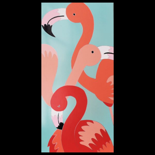 Металлокерамический дизайн-обогреватель UDEN-700 "Фламінго" универсал