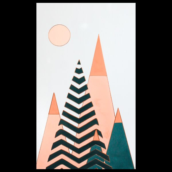 Металлокерамический дизайн-обогреватель UDEN-500 "Вектор"