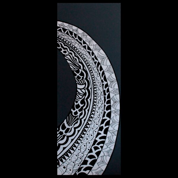 Металлокерамический дизайн-обогреватель UDEN-500D "Перо"