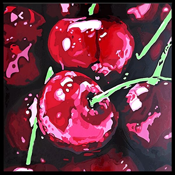 Металлокерамический дизайн-обогреватель UDEN-500К "Вишні"