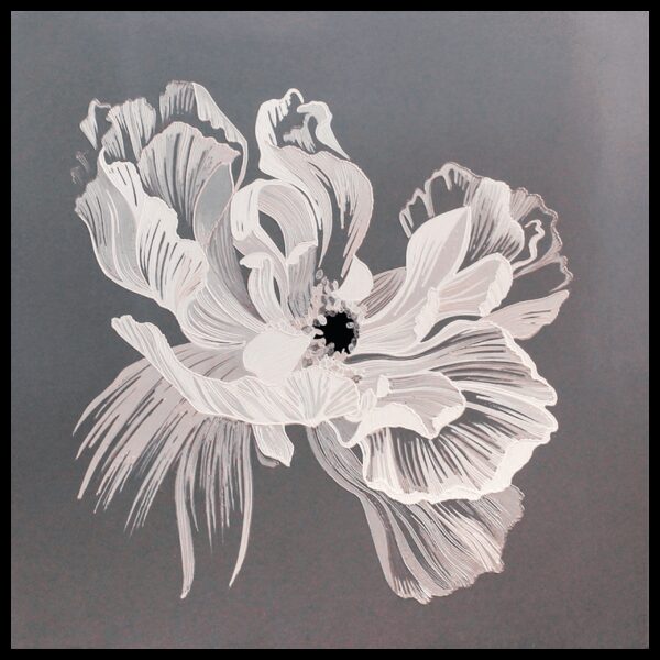 Металлокерамический дизайн-обогреватель UDEN-500К "Квітка"