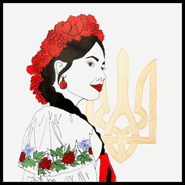 Металлокерамический дизайн-обогреватель UDEN-500К "Стефанія"