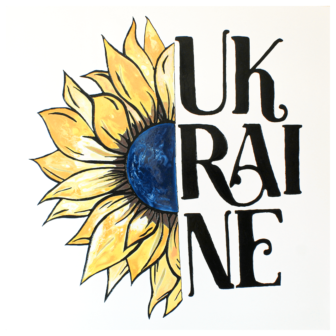 Металлокерамический дизайн-обогреватель UDEN-500К "Цвіт нації" 1 Металлокерамический дизайн-обогреватель UDEN-500К "Цвіт нації"