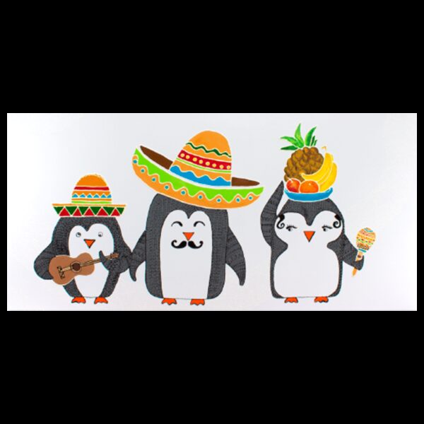 Металлокерамический дизайн-обогреватель UDEN-700 "Мексиканці"