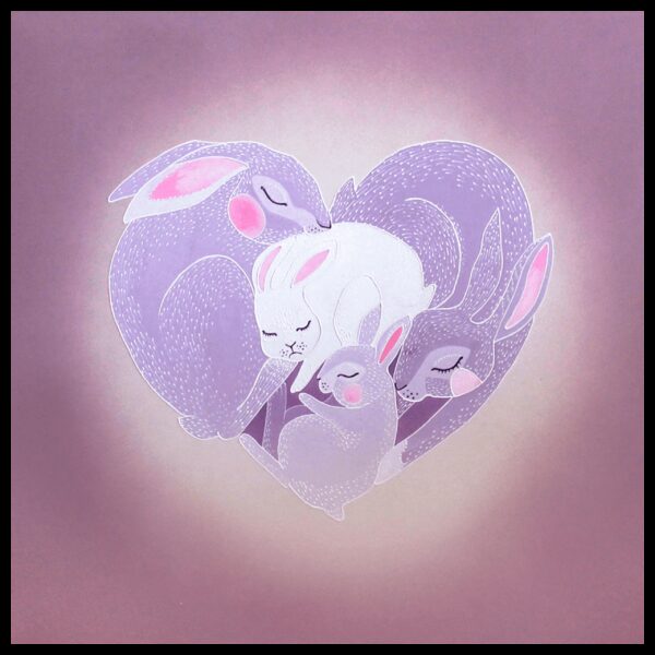 Металлокерамический дизайн-обогреватель UDEN-500К "Пушистики"