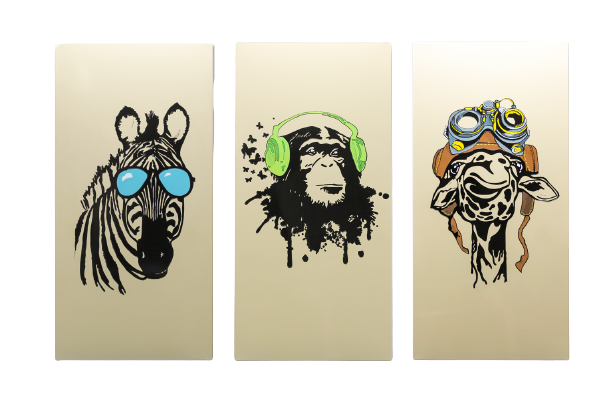 Металлокерамический дизайн-обогреватель UDEN-S "Тріо" (триптих)