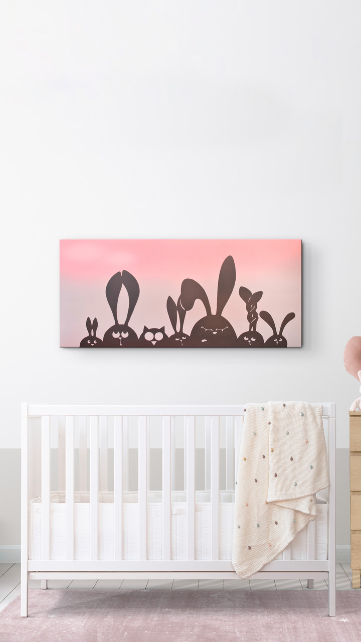 Металлокерамический дизайн-обогреватель UDEN-700 "Зайченятка" 1 Металлокерамический дизайн-обогреватель UDEN-700 "Зайченятка"