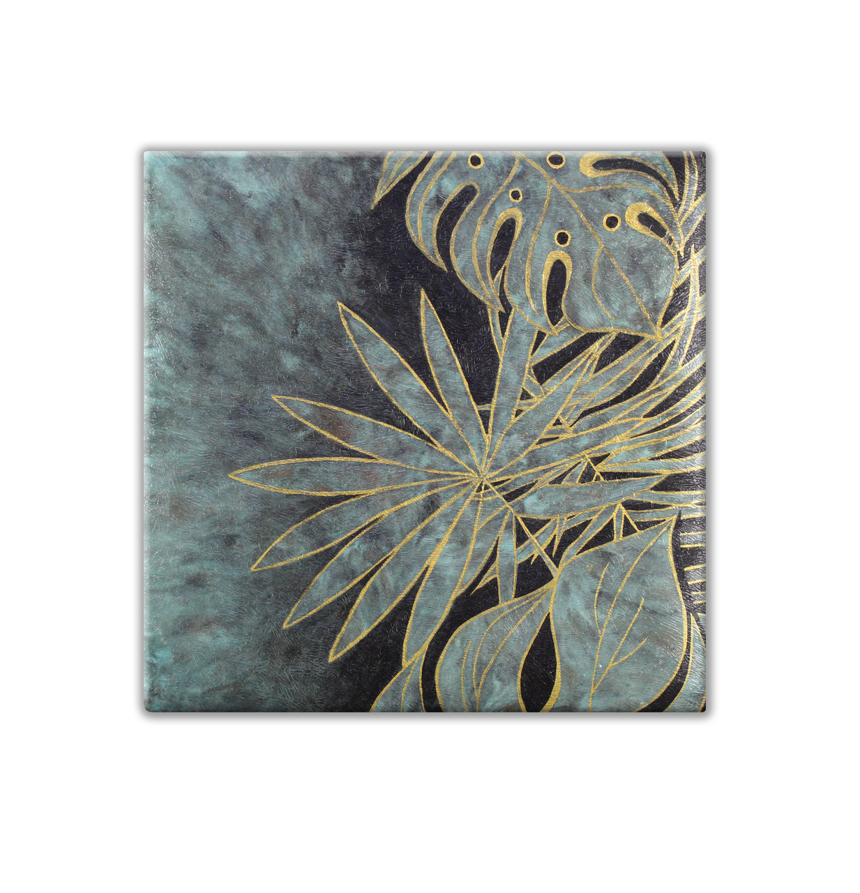 Керамогранитный обогреватель KEN-500К "Тропіки" малахитовый 1 Керамогранитный обогреватель KEN-500К "Тропіки" малахитовый