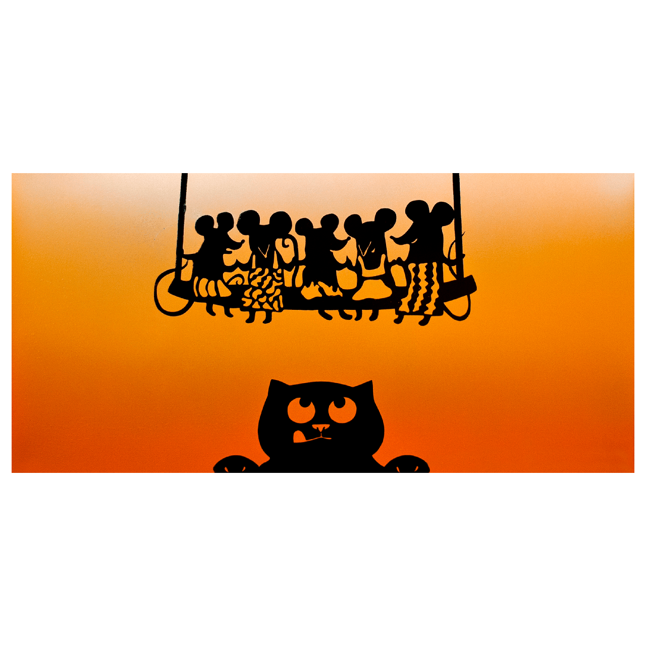 Металлокерамический дизайн-обогреватель UDEN-700 "Кішки-Мишки" 1 Металлокерамический дизайн-обогреватель UDEN-700 "Кішки-Мишки"