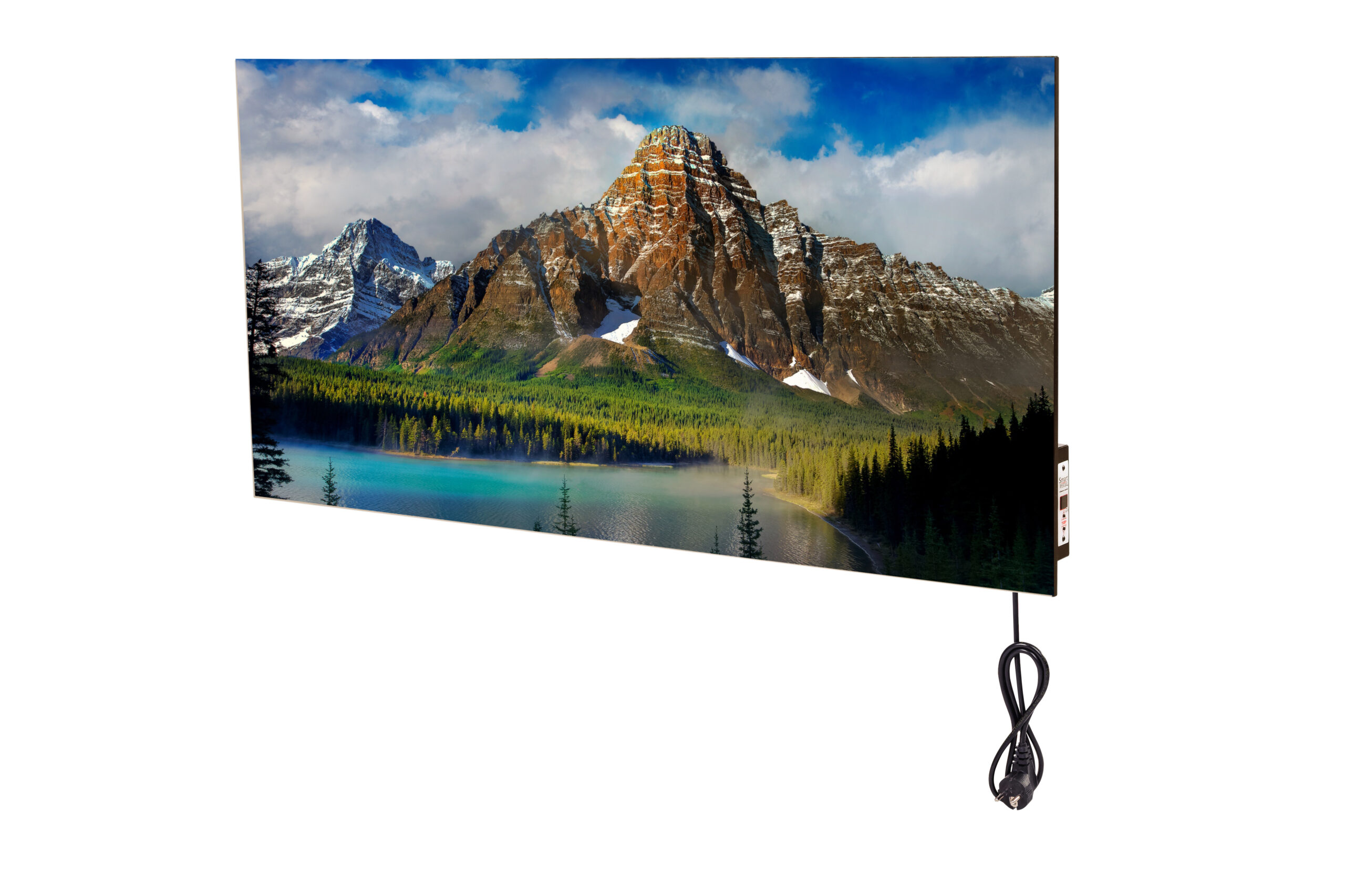 Керамічна панель 500Bт Model 55 з малюнком Nature у нержавіючому корпусі та терморегулятором 1 Керамічна панель 500Bт Model 55 з малюнком Nature у нержавіючому корпусі та терморегулятором