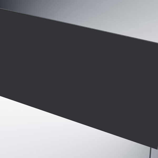 Керамічна панель 500Вт Model 55 Black з терморегулятором у нержавіючому корпусі