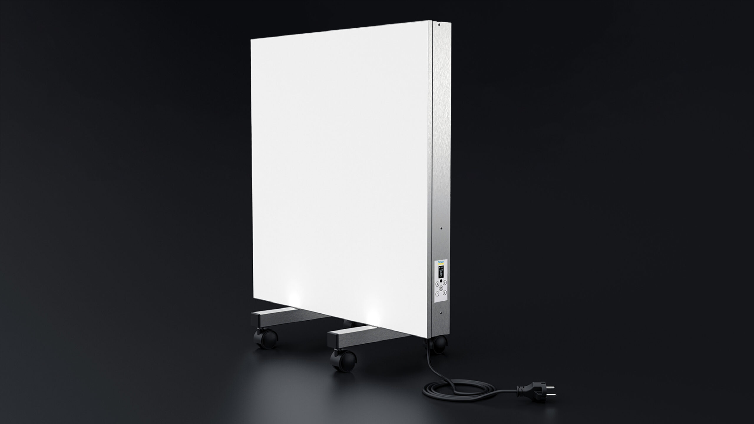 Конвекційний обігрівач 770Вт Model S77 у нержавіючому корпусі та Wi-Fi 1 Конвекційний обігрівач 770Вт Model S77 у нержавіючому корпусі та Wi-Fi