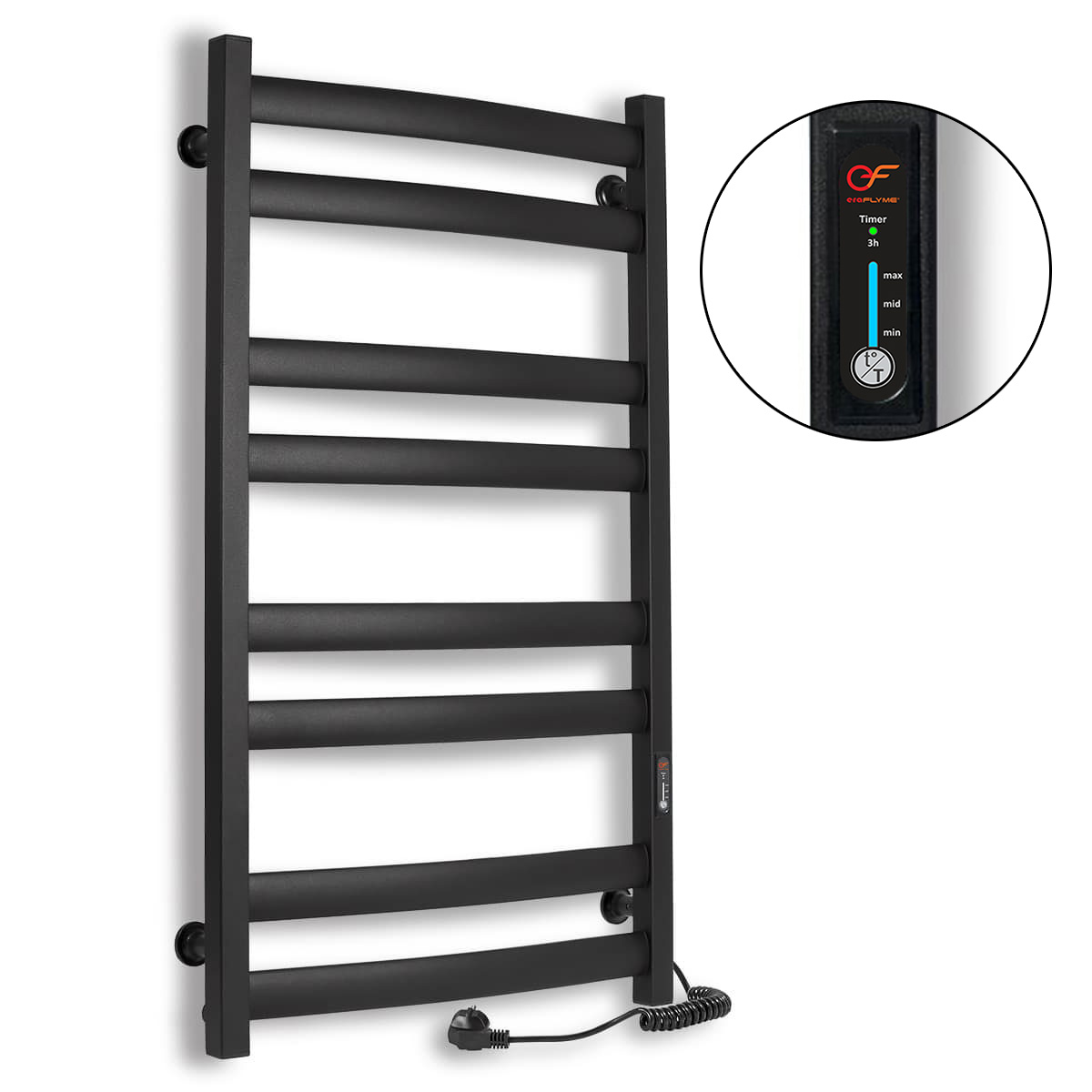 Рушникосушка чорна EF 900 R 1 Рушникосушка чорна EF 900 R