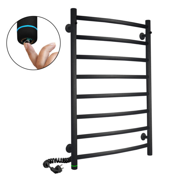 Рушникосушка чорна EF Classic 8 L