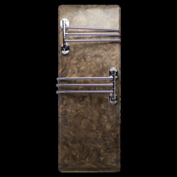 Керамогранитный полотенцесушитель KEN-300 "Слим" ореховый