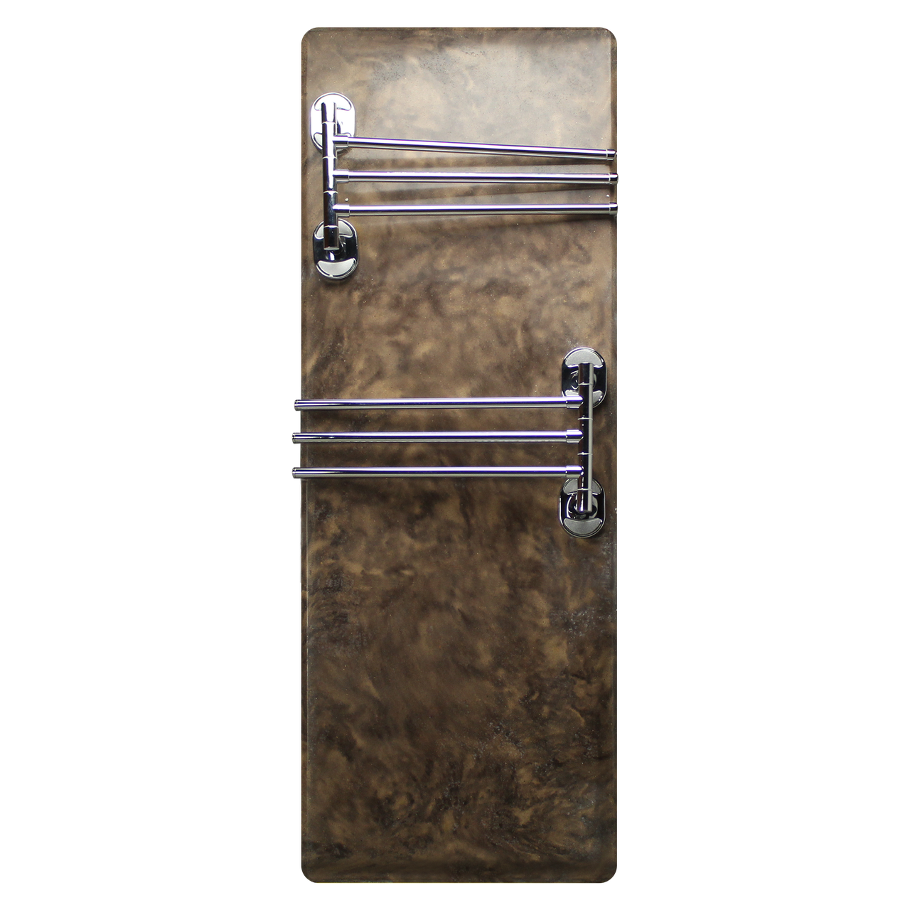 Керамогранитный полотенцесушитель KEN-300 "Слим" ореховый 1 Керамогранитный полотенцесушитель KEN-300 "Слим" ореховый