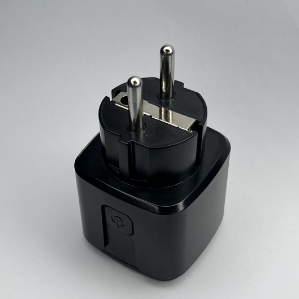 Розумна WiFi розетка 20А / Tuya Smart 4400Вт / Чорна