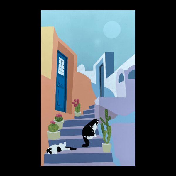 Металлокерамический дизайн-обогреватель UDEN-500 "Санторіні"