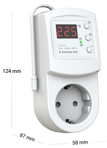 Терморегулятор Terneo RZX WI–FI (программируемый)