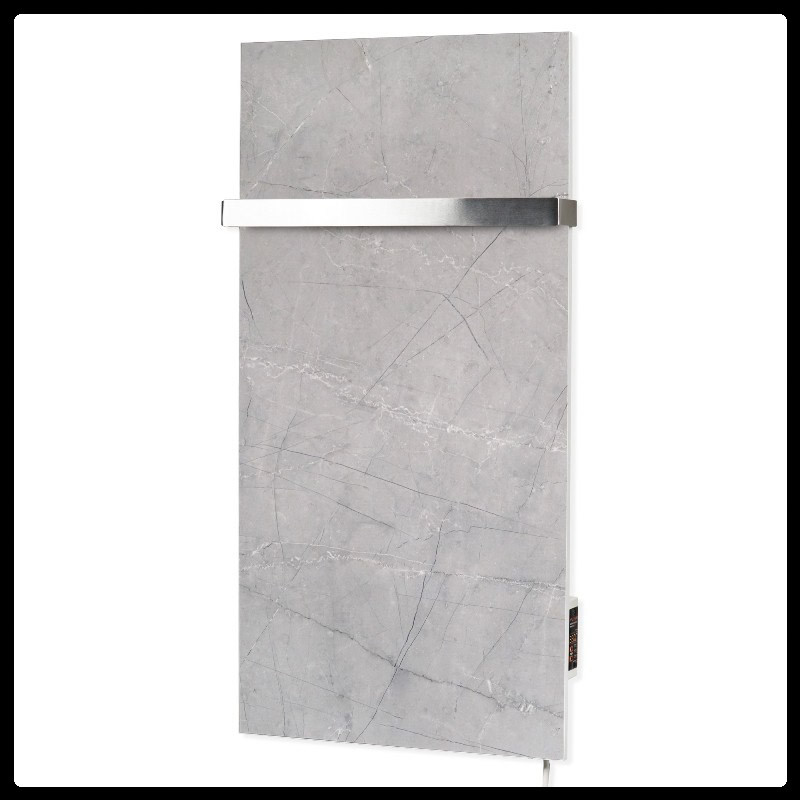 Керамический полотенцесушитель Flyme 600T (1R) | Серый мрамор 1 Керамический полотенцесушитель Flyme 600T (1R) | Серый мрамор