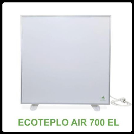 Керамический обогреватель Ecoteplo Air 700 EL (белый) с программатором