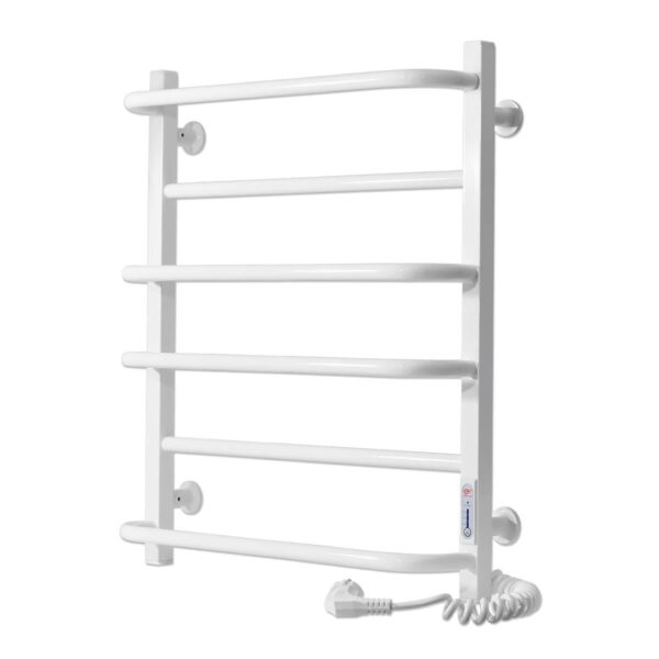 Полотенцесушитель Flyme EF 600R (белый) 500 x 600 мм (с термостатом и таймером)
