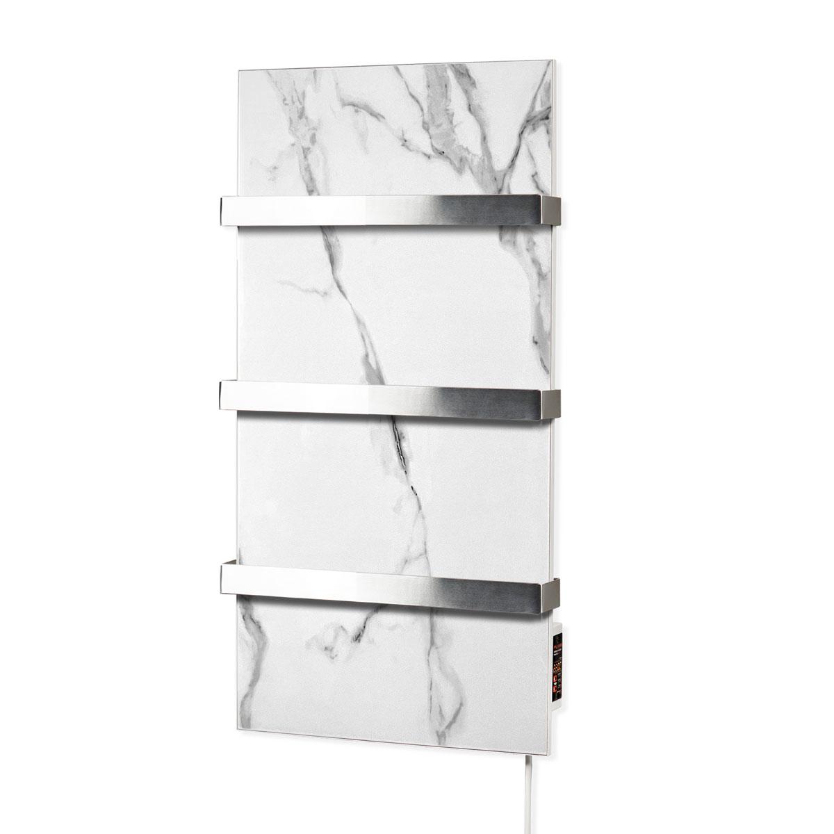 Полотенцесушитель FLYME 400ТW (3) белый камень 1 Полотенцесушитель FLYME 400ТW (3) белый камень