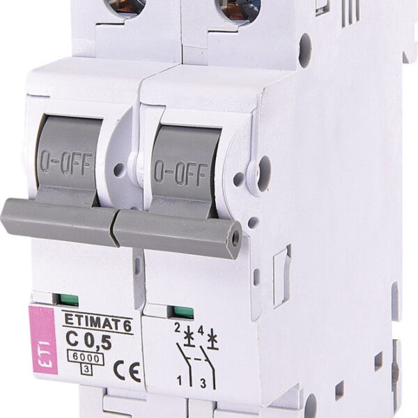 Автом. вимикач ETIMAT 6 2p C 50А (6kA)