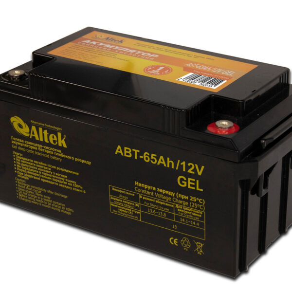 Акумулятор ALTEK ABT-65-12-GEL