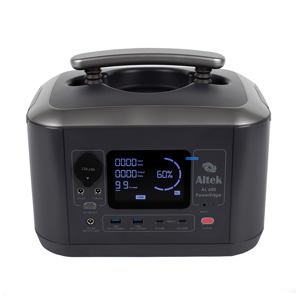 Портативна зарядна станція ALTEK PowerEdge AL 600 (537,6 Вт·г) 1 Портативна зарядна станція ALTEK PowerEdge AL 600 (537,6 Вт·г)