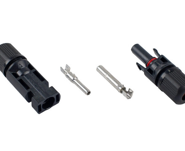 Кабельний з'єднувач МС4, пара, 6мм