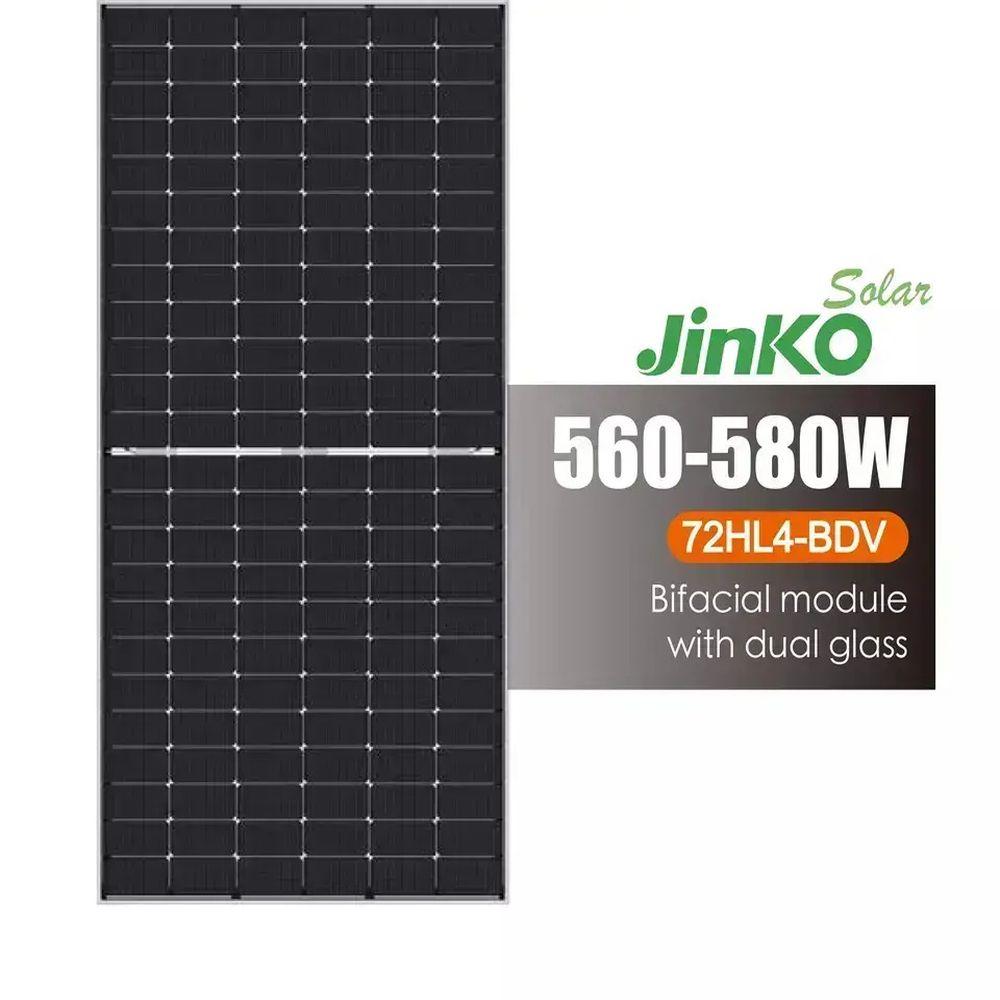Сонячний фотоелектричний модуль Jinko Solar JKM-580N-72HL4-BDV 1 Сонячний фотоелектричний модуль Jinko Solar JKM-580N-72HL4-BDV