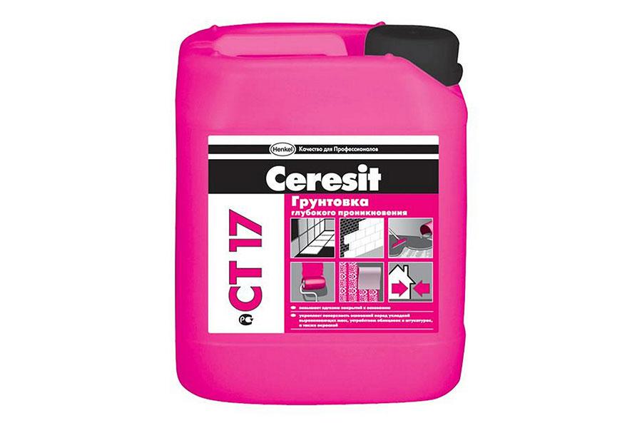 Грунтовка глубоко проницающая Ceresit CT-17 10 литров 1 Грунтовка глубоко проницающая Ceresit CT-17 10 литров