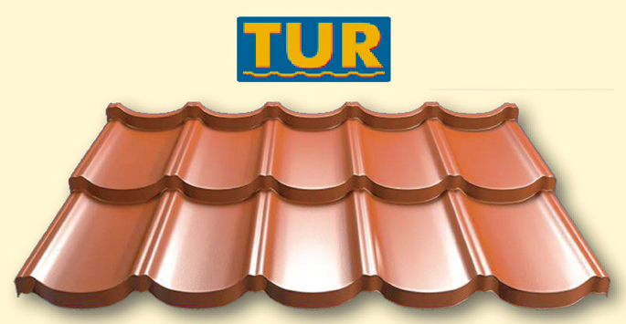 Металлочерепица модульная TUR ® | ТУР | Ral 8017 | 0,5 mm | Purmat | Польша | ™ Прушински | 0,805 м2 | 1 Металлочерепица модульная TUR ® | ТУР | Ral 8017 | 0,5 mm | Purmat | Польша | ™ Прушински | 0,805 м2 |