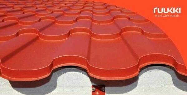 Фінська черепиця RUUKKI Adamante RR 750 теракотовый 0.5 мм Roughl matt Ruukki 30
