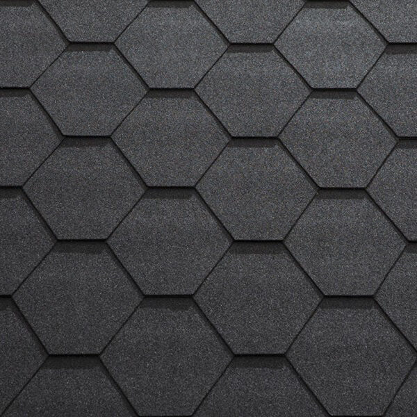 Битумная гибкая черепица эконом Katepal KL черный