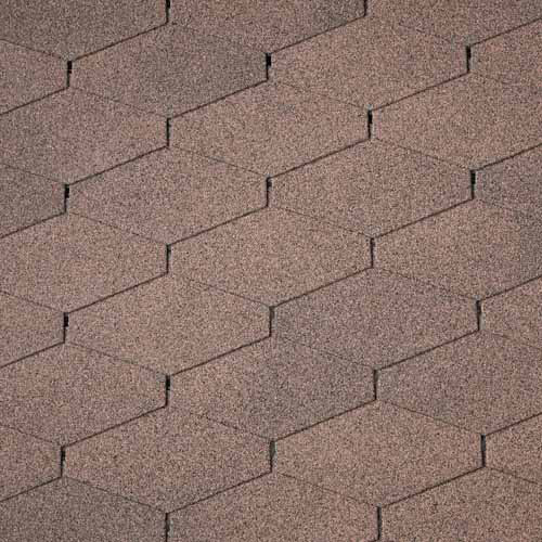 Битумная черепица IKO Diamant 07 Dual Brown