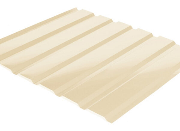 Профнастил С-18 RAL 1015 (бежевый) PE 0.45 фасад