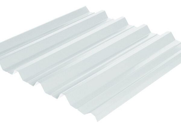 Профнастил НС-44 Мегасити 0,45 мм Южная Корея RAL 9003 белый кровельный,несущий