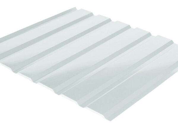 Профнастил фасадный, стеновой С-18 (цвет 9003 - белый, глянец) металл Китай