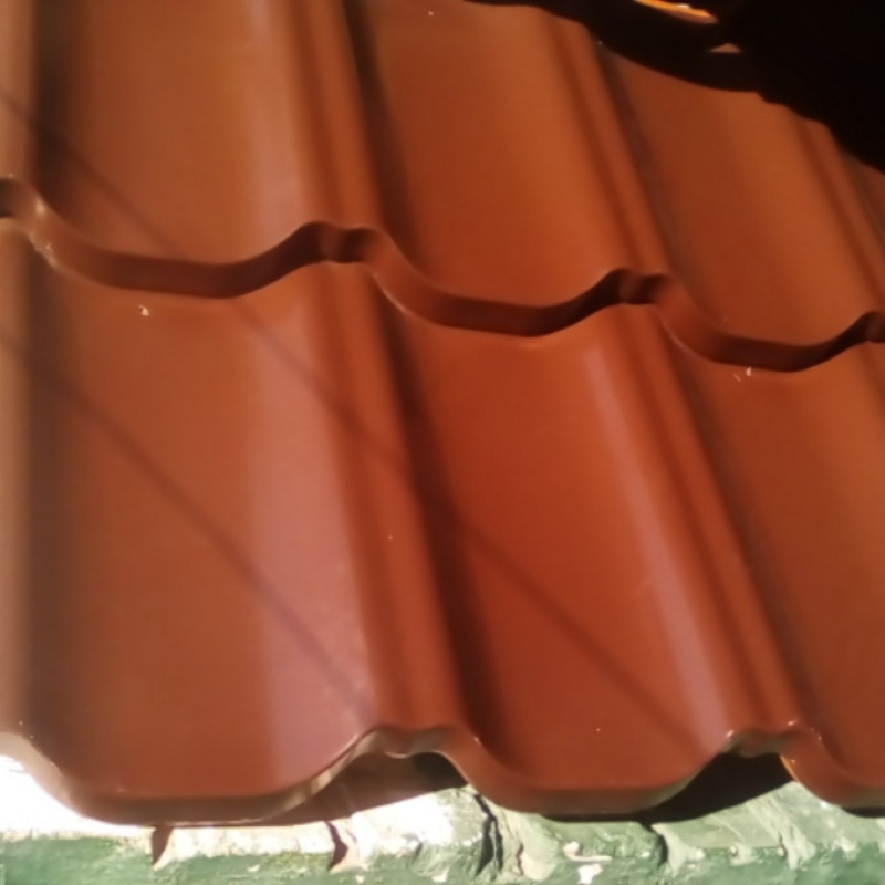 Модульная Х- матовая металлочерепица от производителя. 1 Модульная Х- матовая металлочерепица от производителя.