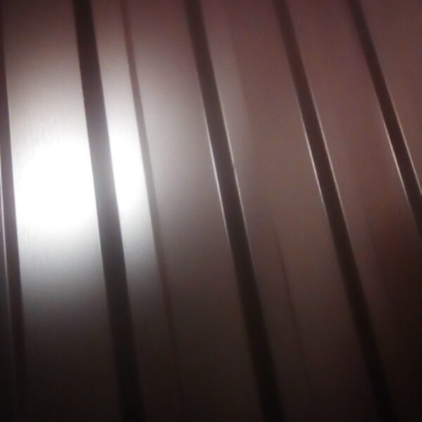 Профилированный настил Т-18 "ДахСервис" 0,43 мм, Глянец Китай 8017 коричневый