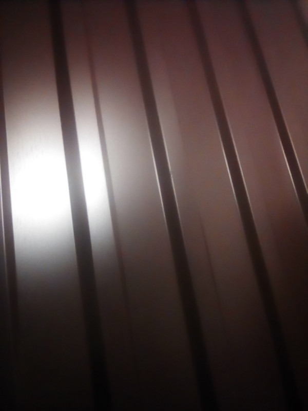 Профилированный настил Т-18 "ДахСервис" 0,43 мм, Глянец Китай 8017 коричневый 1 Профилированный настил Т-18 "ДахСервис" 0,43 мм, Глянец Китай 8017 коричневый