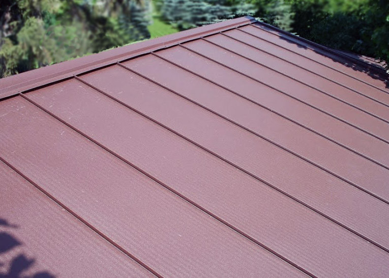 Кровельная фальцевая панель "Retroline 510 М" 0.5 мм ,PURMAT RAL 8017 1 Кровельная фальцевая панель "Retroline 510 М" 0.5 мм ,PURMAT RAL 8017