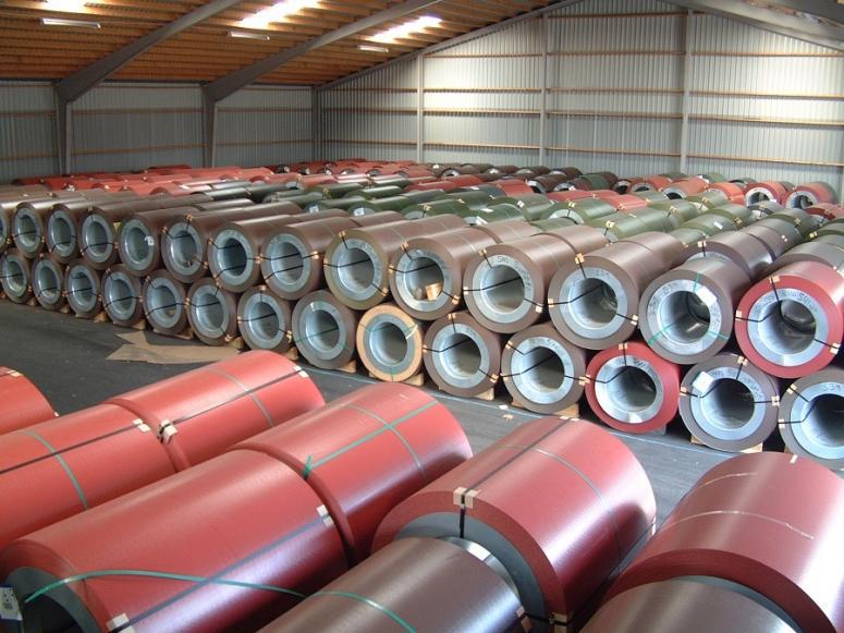 Тонколистовая рулонная сталь" 0,5 мм SSAB" с полимерным покрытием . 4 Тонколистовая рулонная сталь" 0,5 мм SSAB" с полимерным покрытием . - Зображення 4