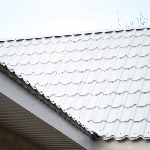 Металлочерепица алюмоцинк 0.45 Рауни 350 мм